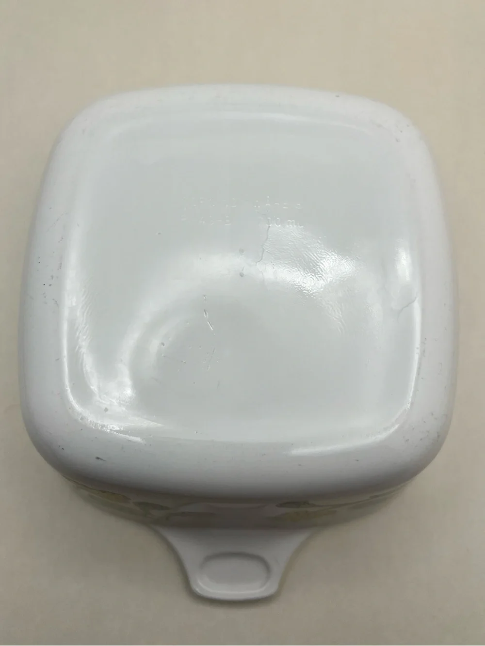 Vintage Corning Ware Pastel Bouquet 700ml Casserole Dish P-43-B with lid